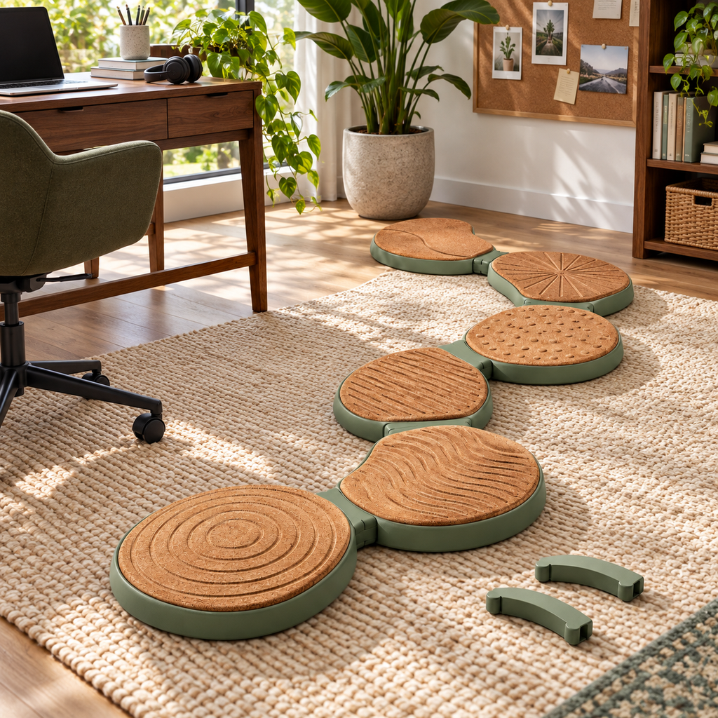 Textured Balance Stepping Stones