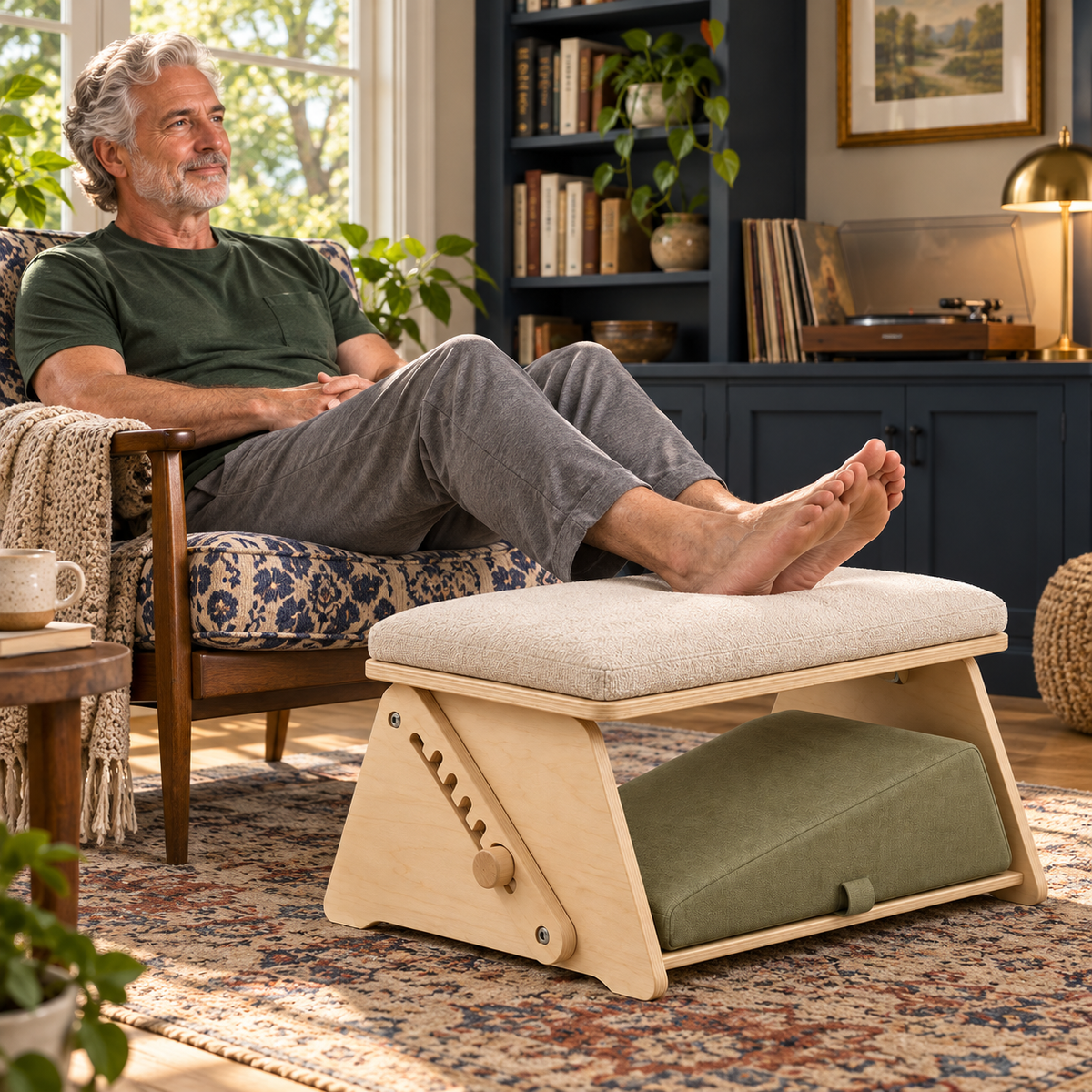 Adjustable Yoga Support Bench