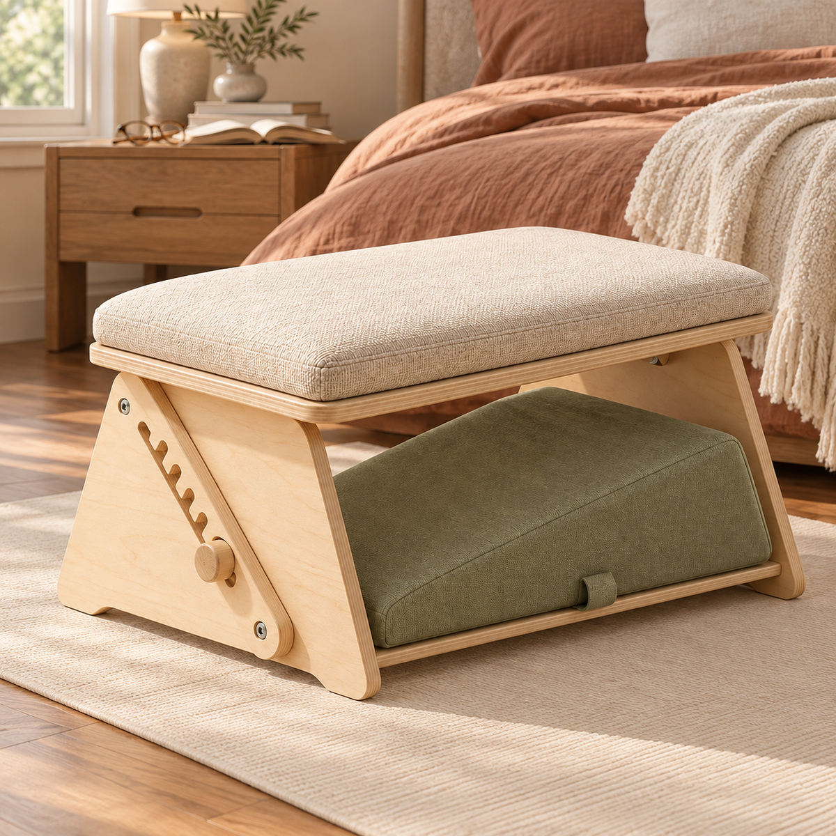 Adjustable Yoga Support Bench
