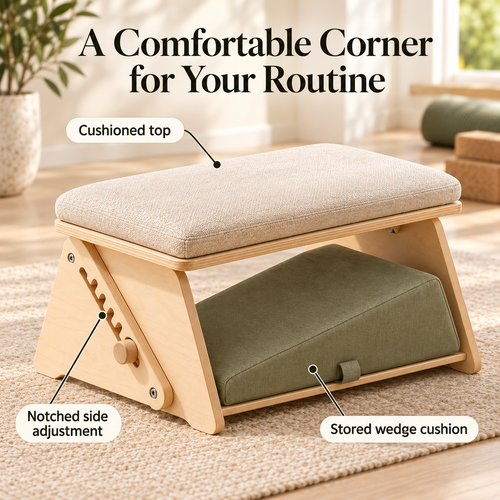 Adjustable Yoga Support Bench